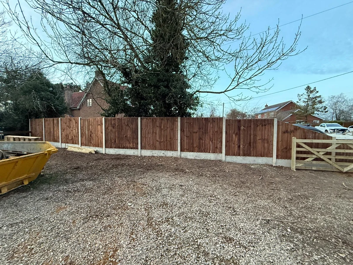 Garden fencing Norfolk