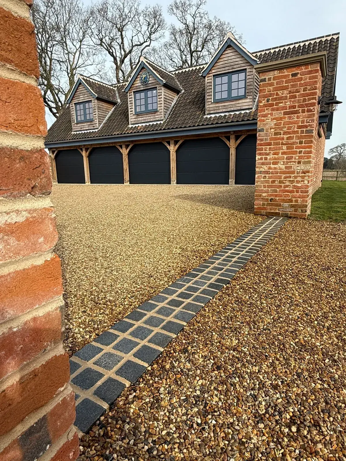Landscaping project in Norfolk by Hilton & Green Landscaping